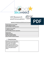 GCRF GlobalSeaweedSTAR RI Application Form