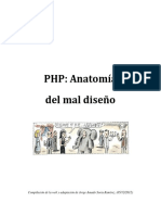 PHP Anatomía Del Mal Diseño