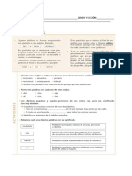 Actividad de Refuerzo de Prefijos y Sufijos.