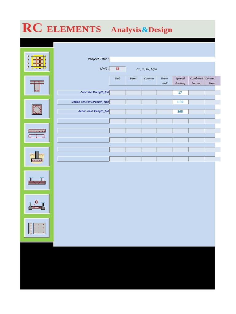 RC Element Analysis and Design Program | PDF | Beam (Structure ...