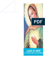 Rosario Llama de Amor Del Corazon de Maria