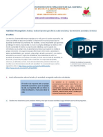 Aprende en Casa Tutoria 2° Semana 10 y 11