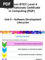 Pearson BTEC Level 4: Higher Nationals Certificate in Computing (RQF)