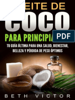 Aceite de coco para principiantes- Beth Victor