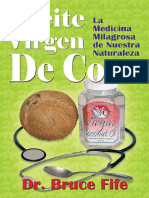 Aceite Virgen de Coco La Medicina Milagrosa de Nuestra Naturaleza - Dr. Bruce Fife