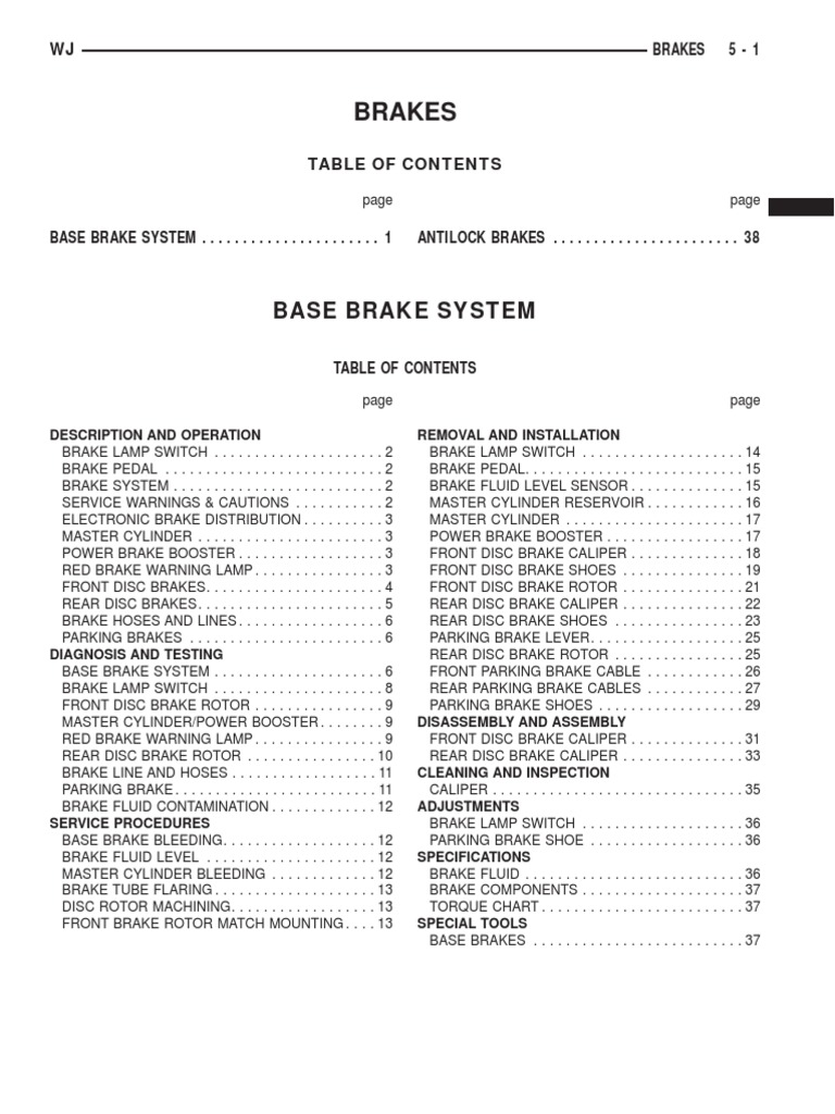 2000 JEEP GRAND CHEROKEE OWNERS MANUAL PDF visual data 6