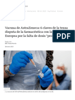 Vacuna de AstraZeneca_ 6 claves de la tensa disputa de la farmacéutica con la Unión Europea por la falta de dosis _prometidas_ - BBC News Mundo