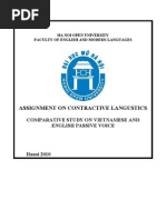 Download ASSIGNMENT ON CONTRACTIVE LANGUISTIC by yourshoulder SN49246349 doc pdf