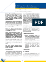 Identificación de Fallas Críticas en El Sistema Nacional Interconectado Del Ecuador y Diseño de Un Esquema de Protección Sistémica