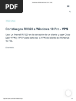 VPN en Windows 10 - Infoacceso - Upvv2 | PDF | Red privada virtual ...