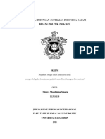 Dinamika Hubungan Australia-Indonesia Dalam BIDANG POLITIK (2010-2015)