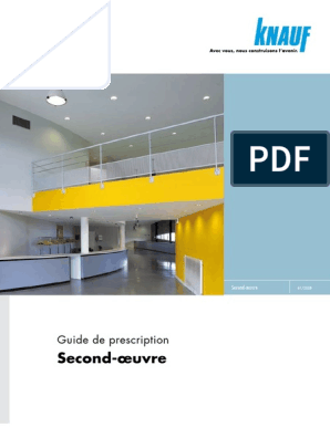 Guide de Prescription Second Oeuvre, PDF, Analyse du cycle de vie