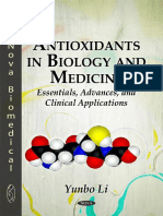 Antioxidants in Biology and Medicine