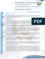 Ordenanza Municipal #010 - 2020-Mpci-Cm