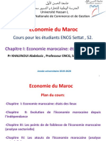 Economie Du Maroc