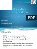 Etat de Choc Anaphylactique