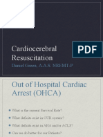 Cardiocerebral Resuscitation: Daniel Green, A.A.S. NREMT-P