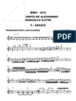 [Free Scores.com] Bach Johann Sebastian Bach Bwv0974 Concierto Alexandro Marcello Sz799 Adagio Bach Bwv0974 Concierto Alexandro Marcello Sz799 Adagio 1793 150013