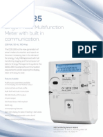 Smart single-phase multifunction energy meter with built-in communication