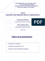 Curso GESTION DE PROYECTOS EN GEOMATICA - PDF Descargar libre