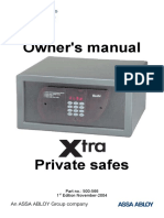 Elsafe Owners Manual