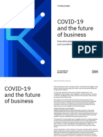 COVID-19 and The Future of Business: Executive Epiphanies Reveal Post-Pandemic Opportunities
