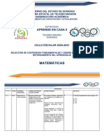 Matematicas Criterios Seleccion Contenidos Fundamentales