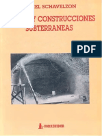 Túneles y Construcciones Subterráneas-daniel Schavelzon