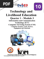 Technology and Livelihood Education: Quarter 1 - Module 3