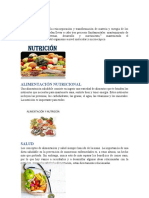 Nutricion y Desnutricion