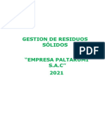 ANEXO 6. Plan de Gestion de Residuos Solidos