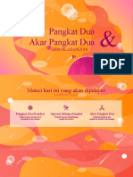 Pangkat Dua Dan Akar Pangkat Dua