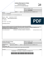 Prefeitura Municipal de Vitória: Secretaria de Fazenda Documento de Arrecadação Municipal