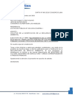 CARTA Nro. 012-2020 - INFORME CORRECION DEL DIA