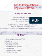 Introduction To Computational Fluid Dynamics (CFD) : Tao Xing and Fred Stern