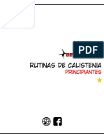 Rutinas de Calistenia para Principiantes