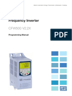 WEG CFW500 Programming Manual 10002296099 en