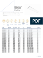 Pierlite DLED9 LED Troffer 110lm/W Efficiency