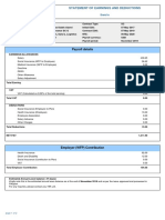 Earnings Statement for Saleh Ahmed Saleh Alamri