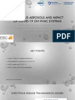 Infectious Aerosols and Impact of Covid-19 On Hvac Systems