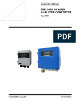 Zirconia Oxygen Analyzer Converter: Instruction Manual