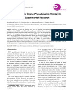 DNA Damage After Ozone-Photodynamic Therapy in Cancer Animals: Experimental Research