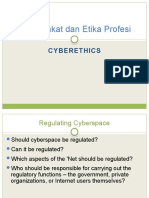 Regulating Cyberspace & Cyberethics