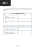 Bunkering Safety Checklist Guide | PDF | Diesel Fuel