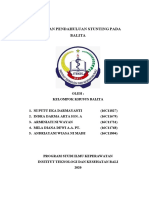 Laporan Pendahuluan Stunting Pada Balita