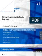205 String References and Basic Patching