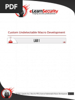 1-Custom Undetectable Macro Development