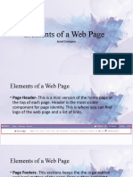 Elements of A Web Page