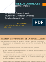 UNIDAD No. 3 - TEMA 3 Pruebas de Los Controles Generales - Control Interno