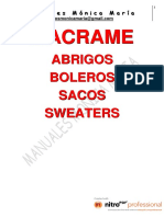 Macrame - Abrigos, Boleros, Sacos y Sueteres